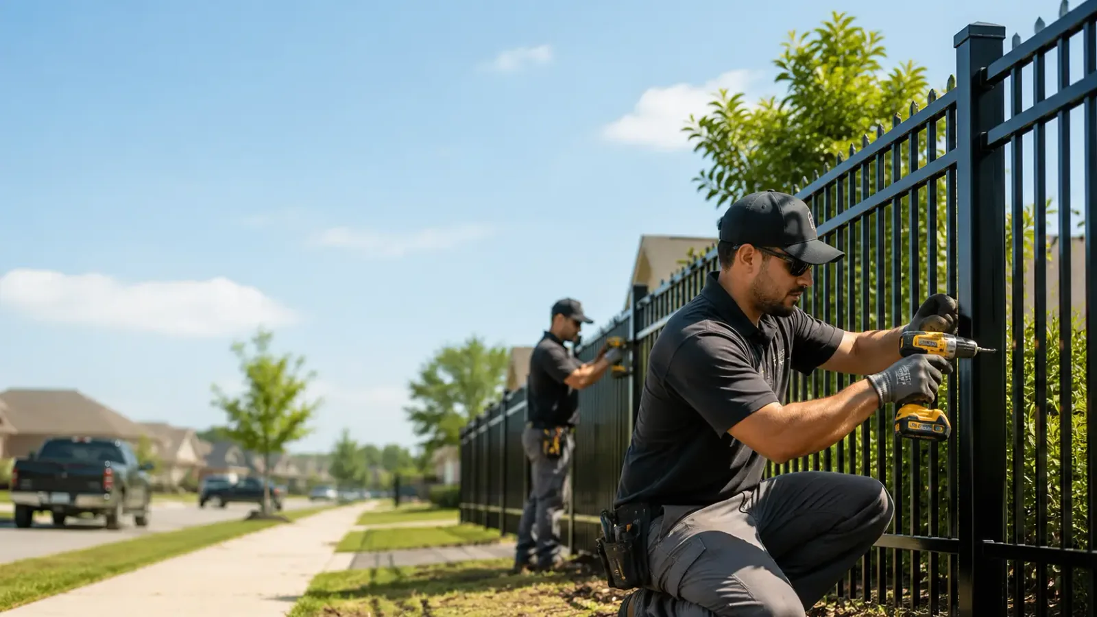 Metal Fence Installation in Richland, TX